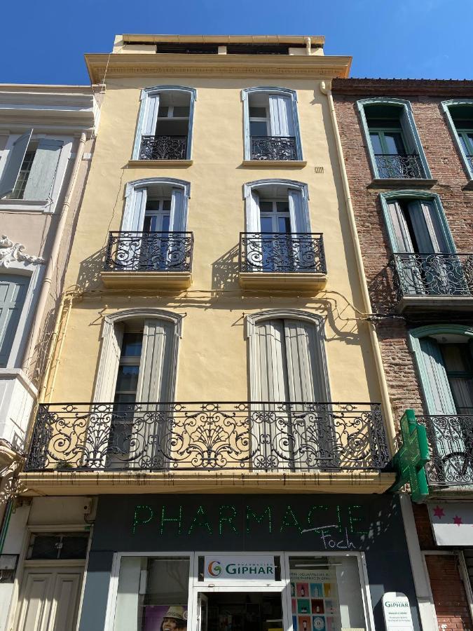 Appartement Enormous Charm T2 Historic Center Laundry Fiber à Perpignan Extérieur photo