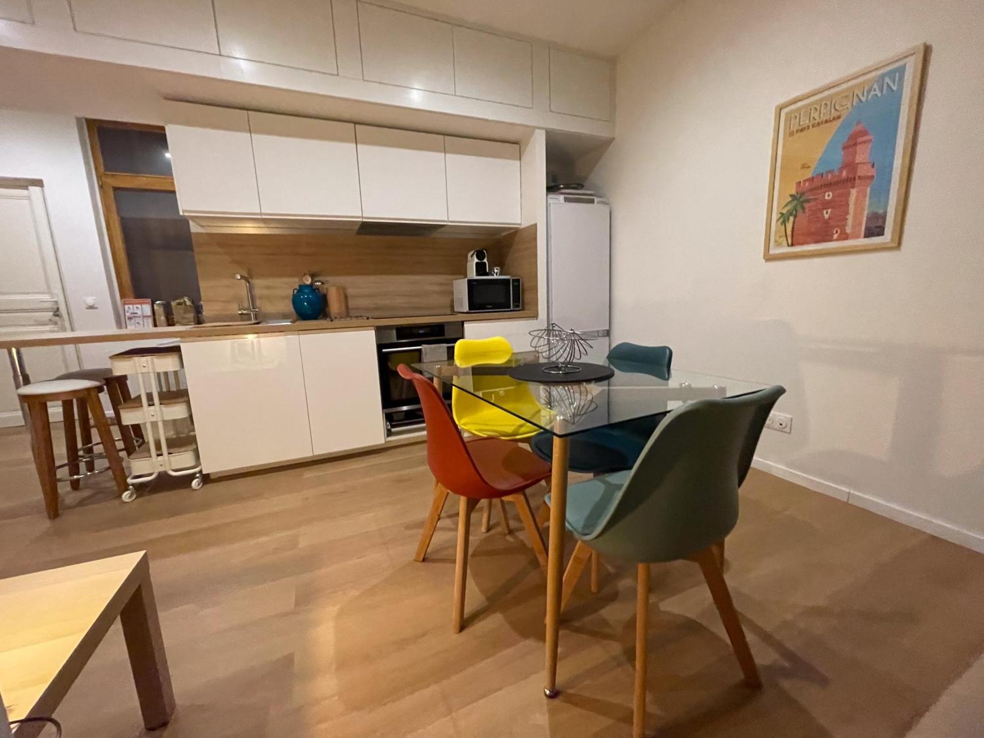 Appartement Enormous Charm T2 Historic Center Laundry Fiber à Perpignan Extérieur photo